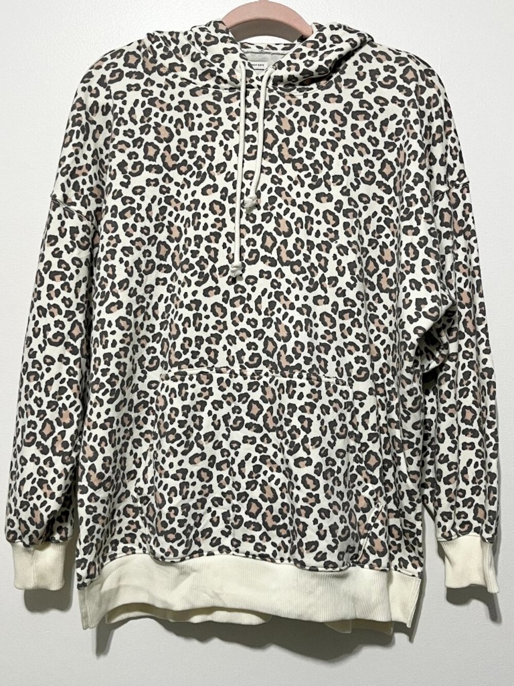 American Eagle Womens AhhMazingly Soft Jegging Fit Hoodie S Leopard Print Tunic